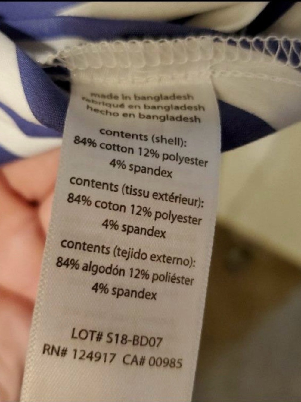 Onia Alessandra Caftan Blue
White Striped Beach Cover Up
Dress Smocked Waist - Picture 8 of 9